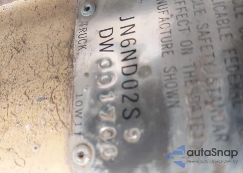 1983 Datsun 720 Long Bed z USA, uszkodzony, nr VIN JN6ND02S9DW001706